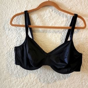 Breezies Black Style A216457 Bra Size 44D
